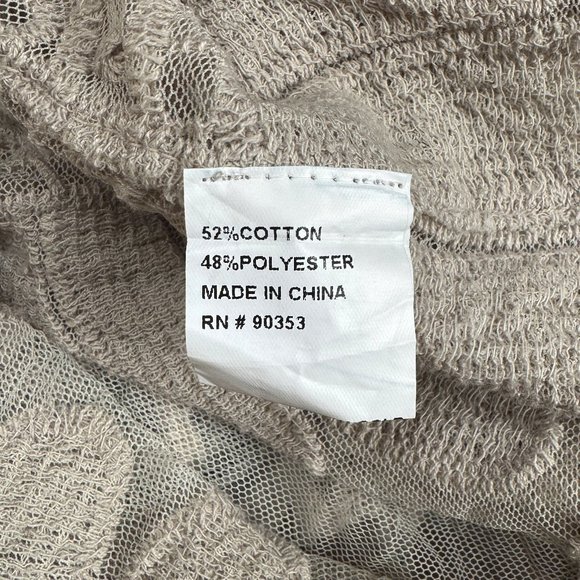 🖤Rebellion Again Grey Lace Duster Cover Up - Picture 6 of 6